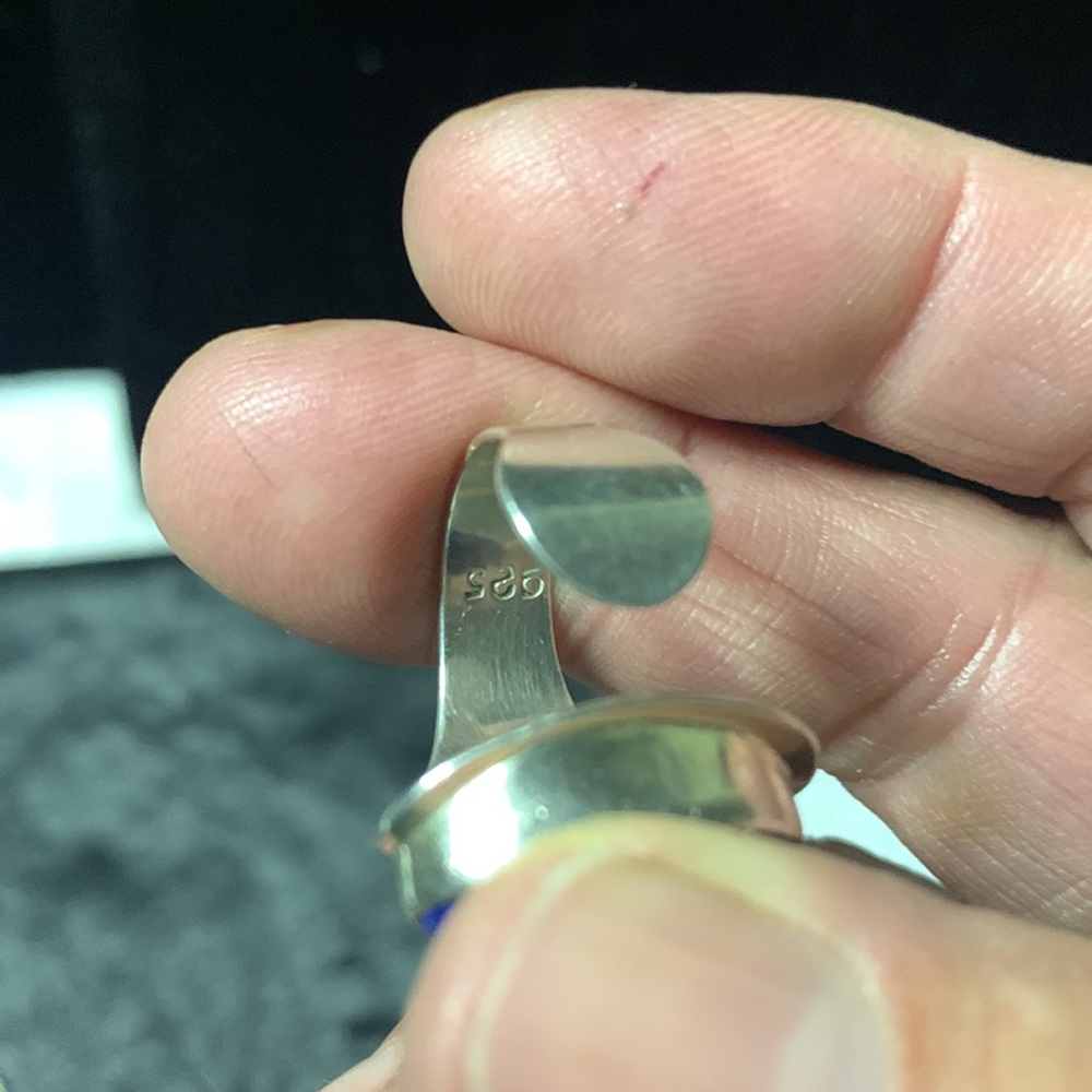 Azurite ring - Picture 5 of 5